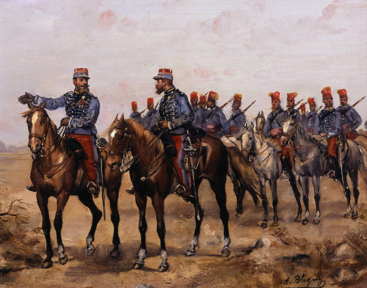 Afrika vadászai alkotó: Albert Bligny