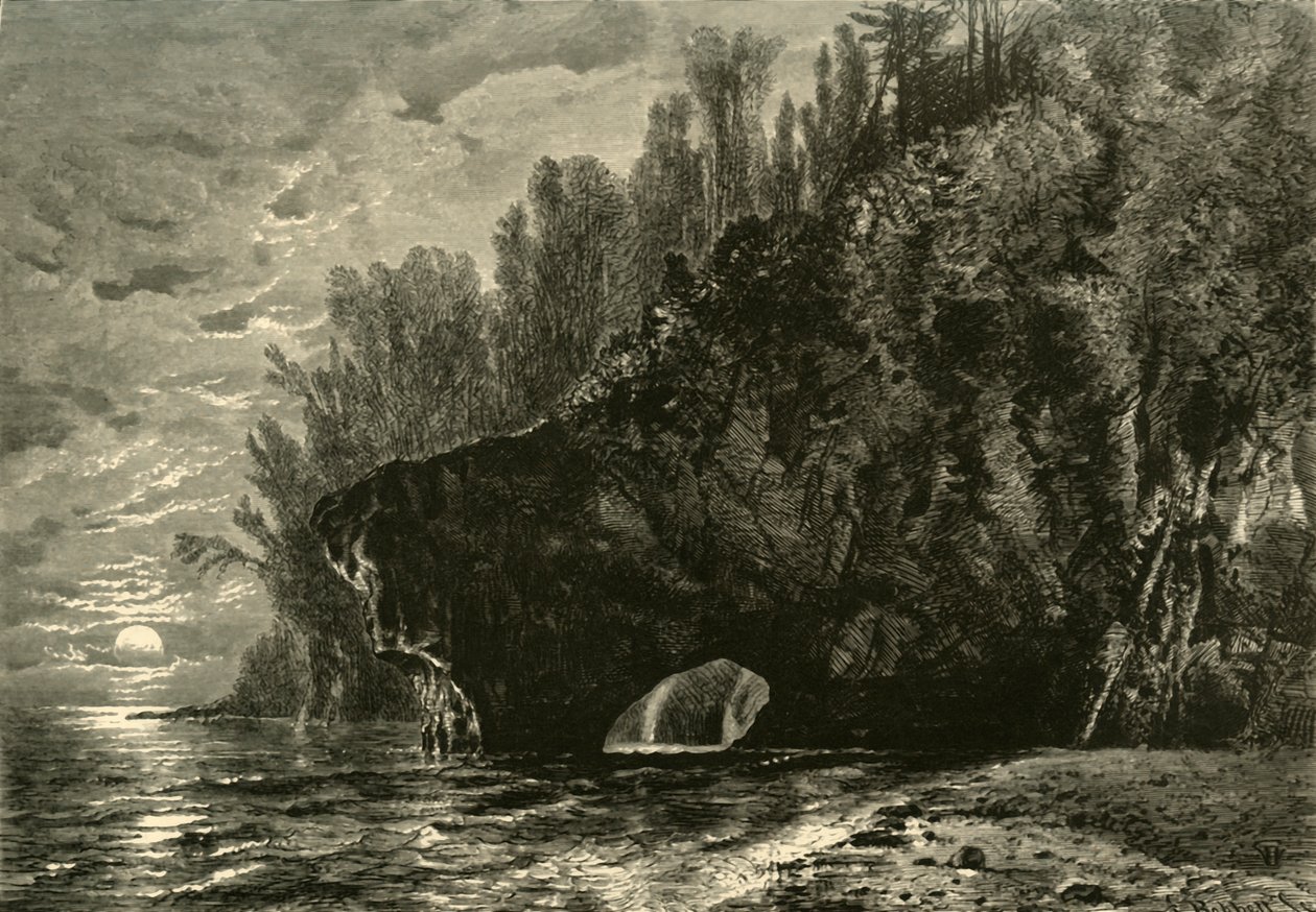 "Spirit Harbor", 1872. alkotó: Albert Bobbett