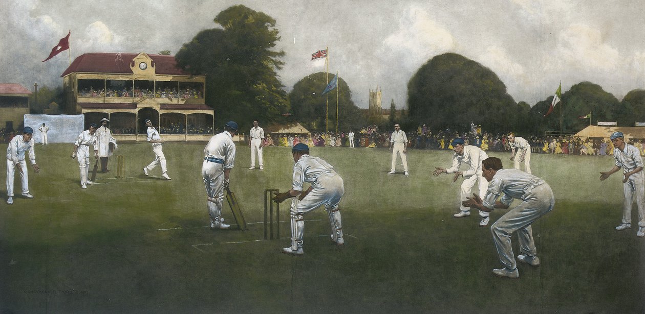 A Kent Eleven Champions, 1906 alkotó: Albert Chevallier Tayler