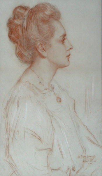 Mrs. Fitzroy Carrington alkotó: Albert Edward Sterner