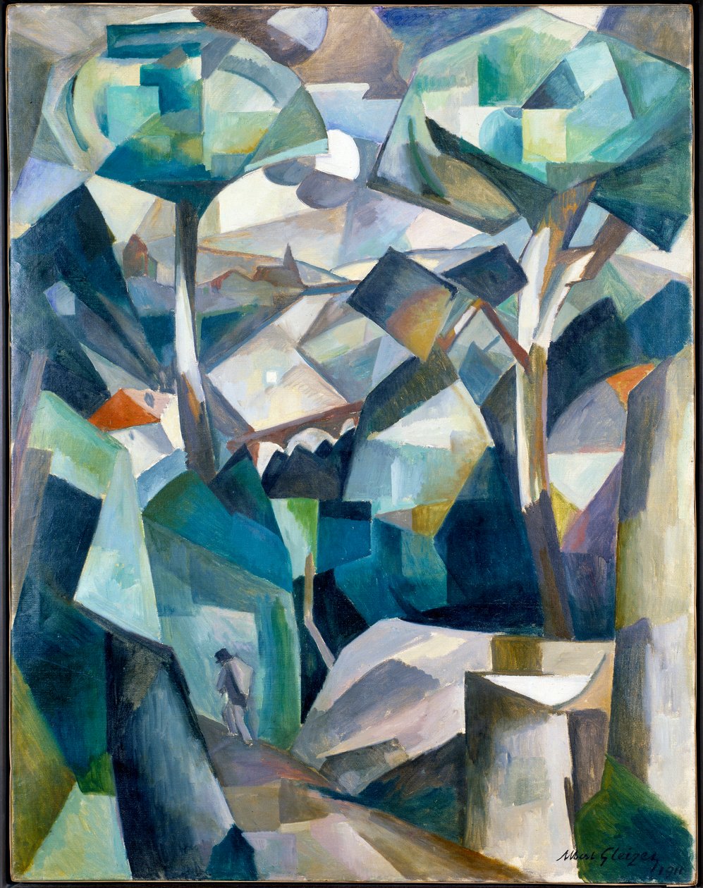 Tájkép karakterekkel alkotó: Albert Gleizes