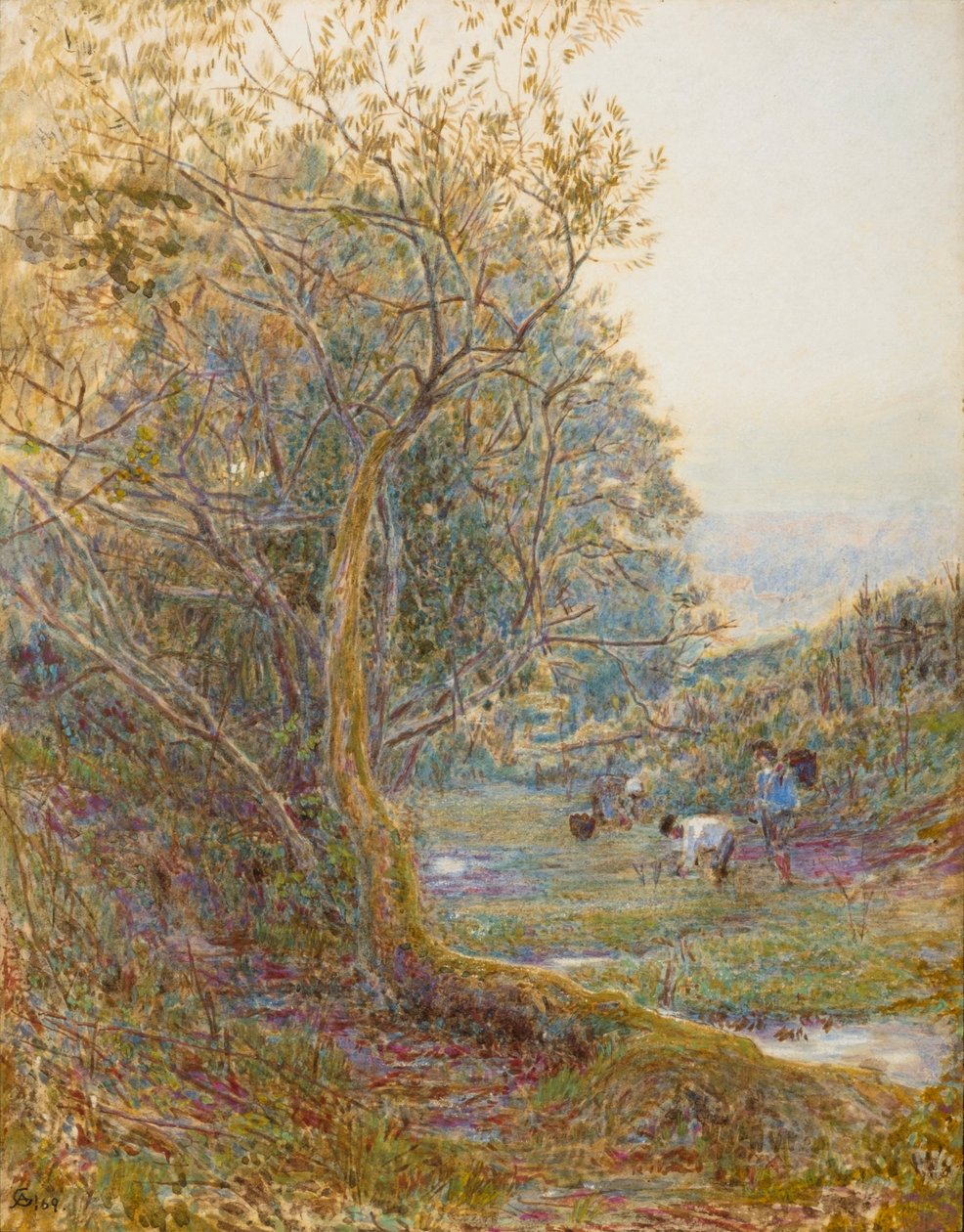 A Devonshire Lane alkotó: Albert Goodwin