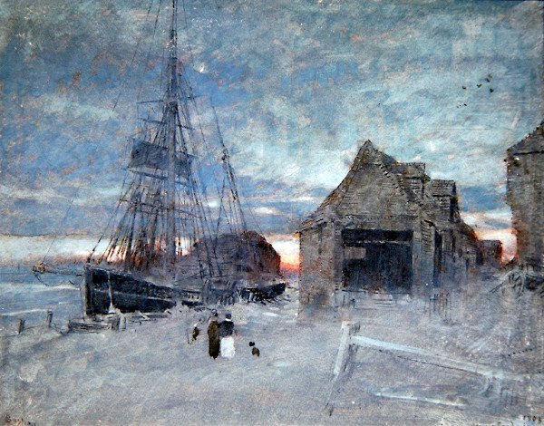 Bosham alkotó: Albert Goodwin
