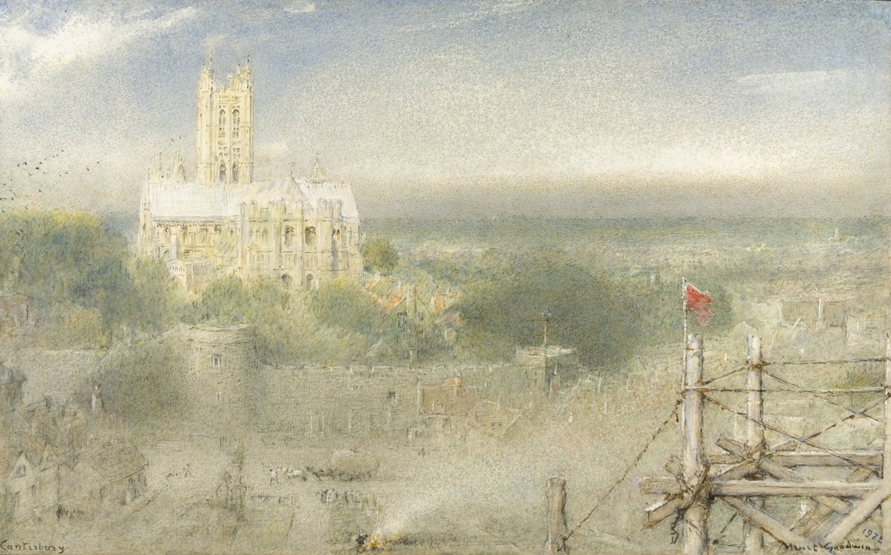 Canterbury alkotó: Albert Goodwin