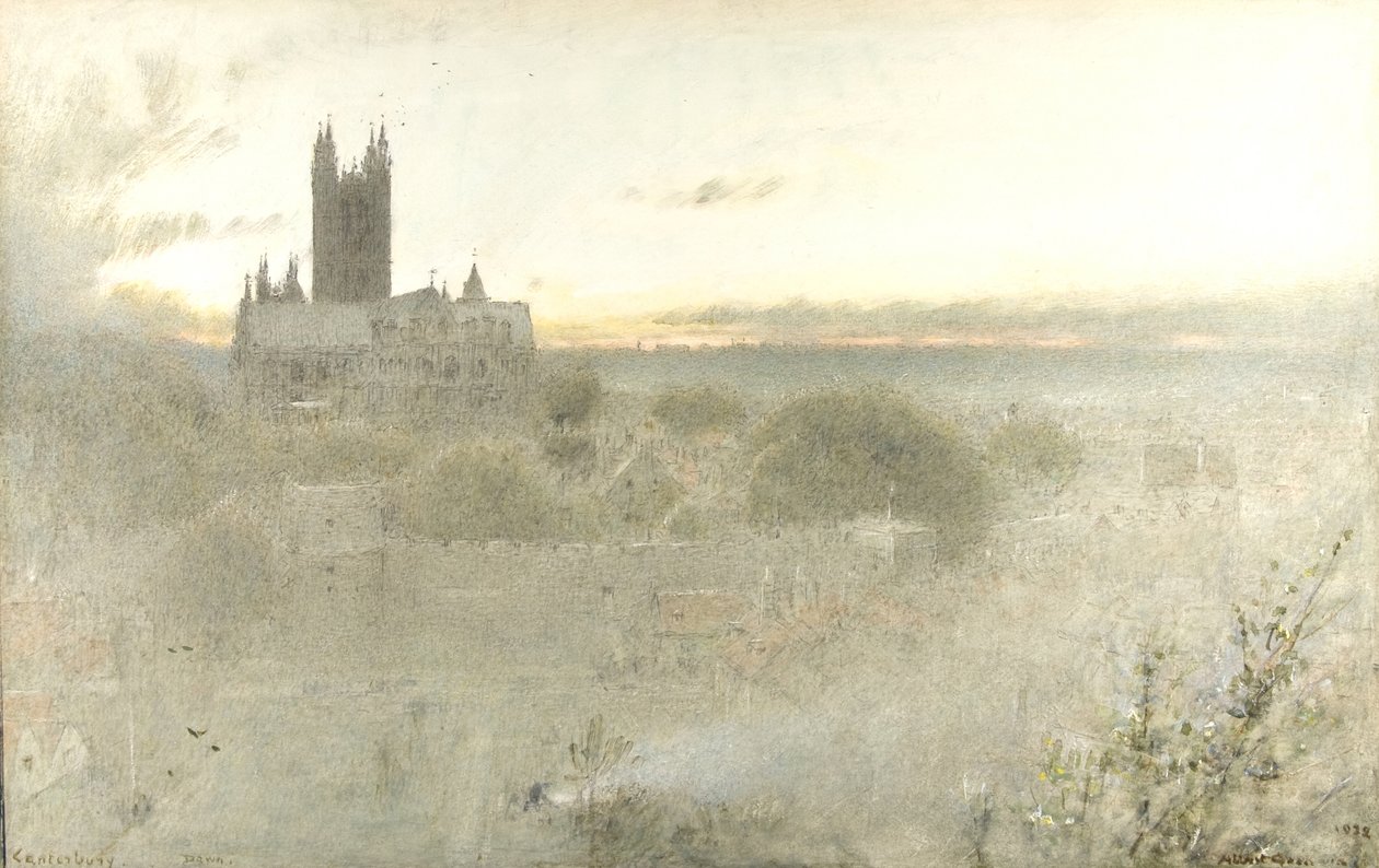 Canterbury Dawn alkotó: Albert Goodwin