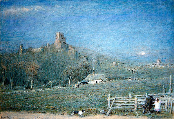 Corfe kastély alkotó: Albert Goodwin