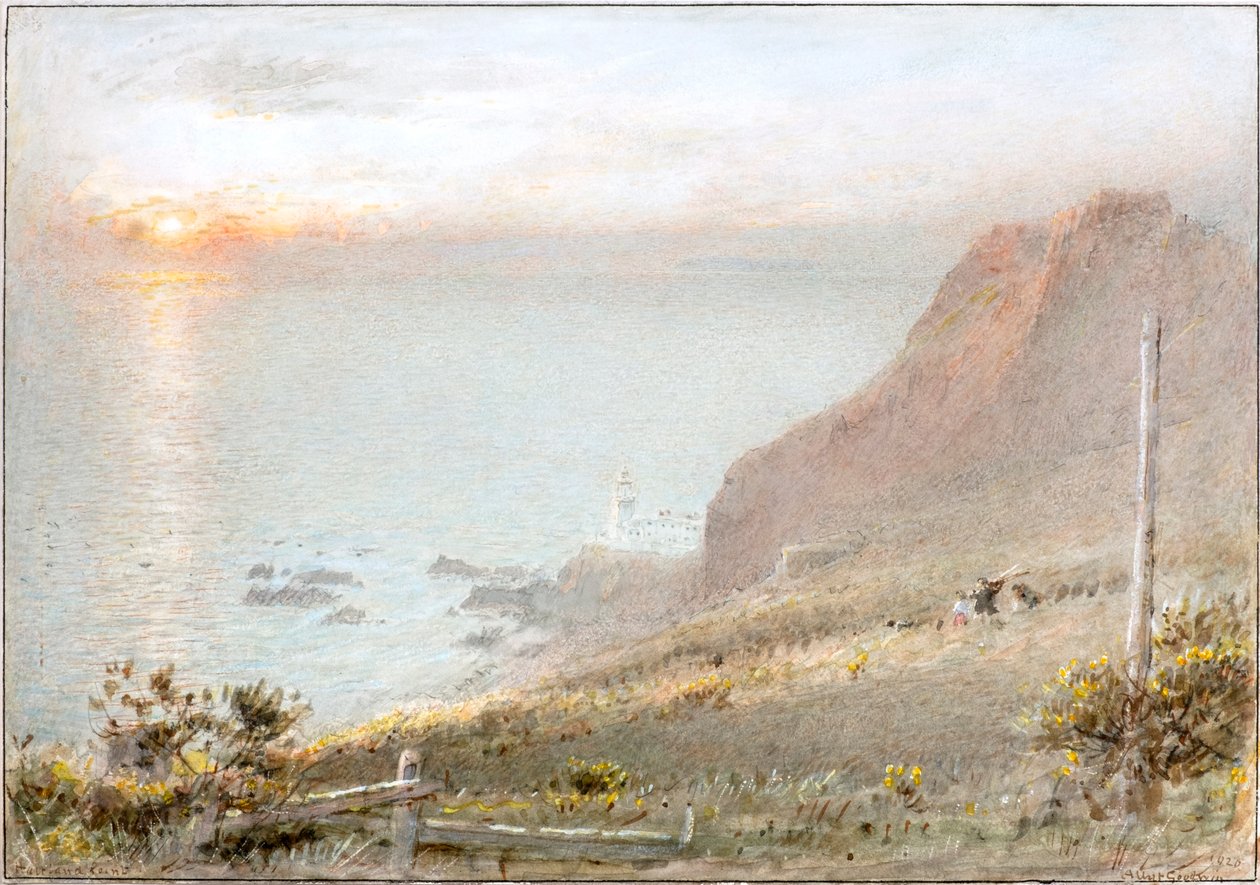 Hartland Point alkotó: Albert Goodwin