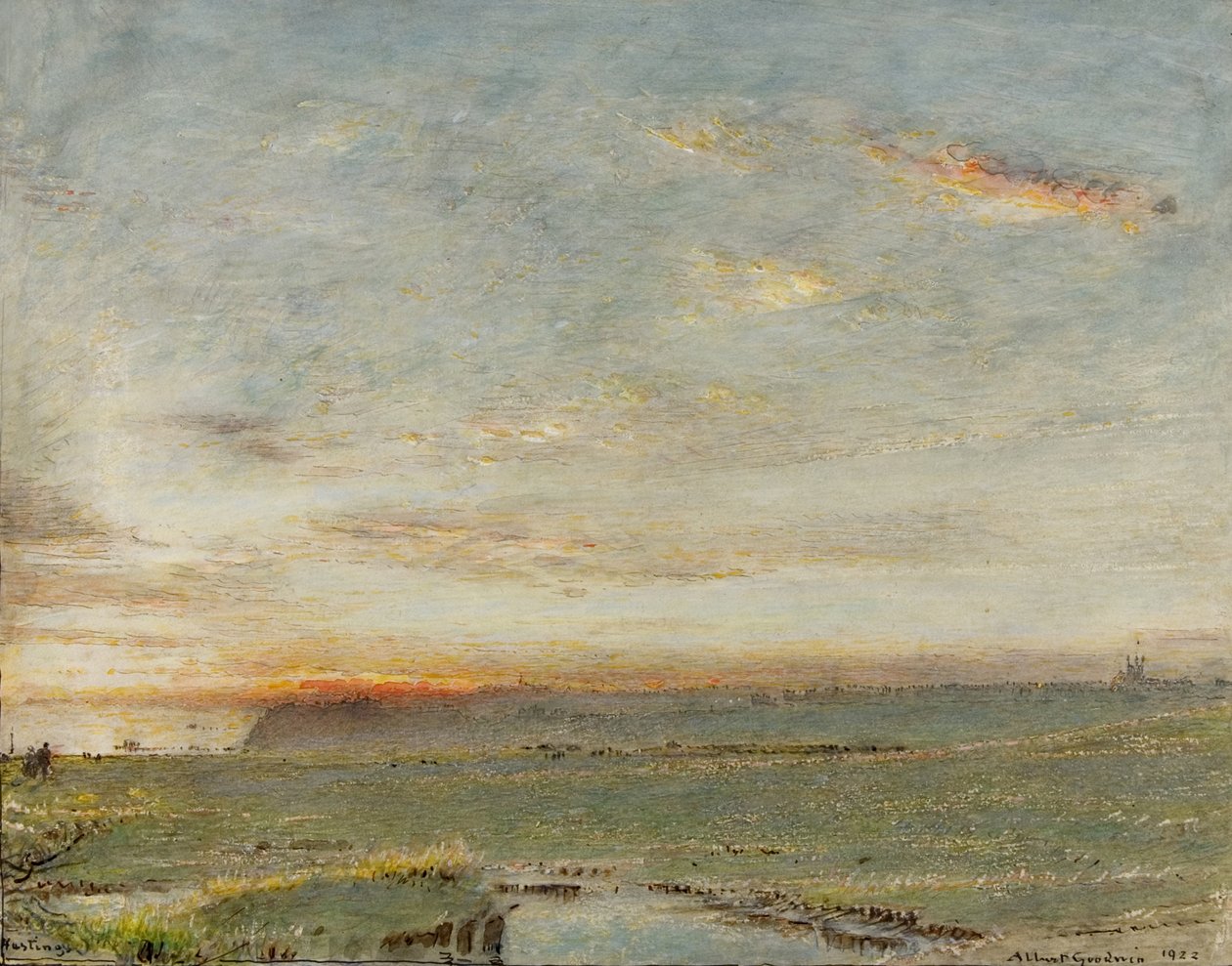 Hastings alkotó: Albert Goodwin