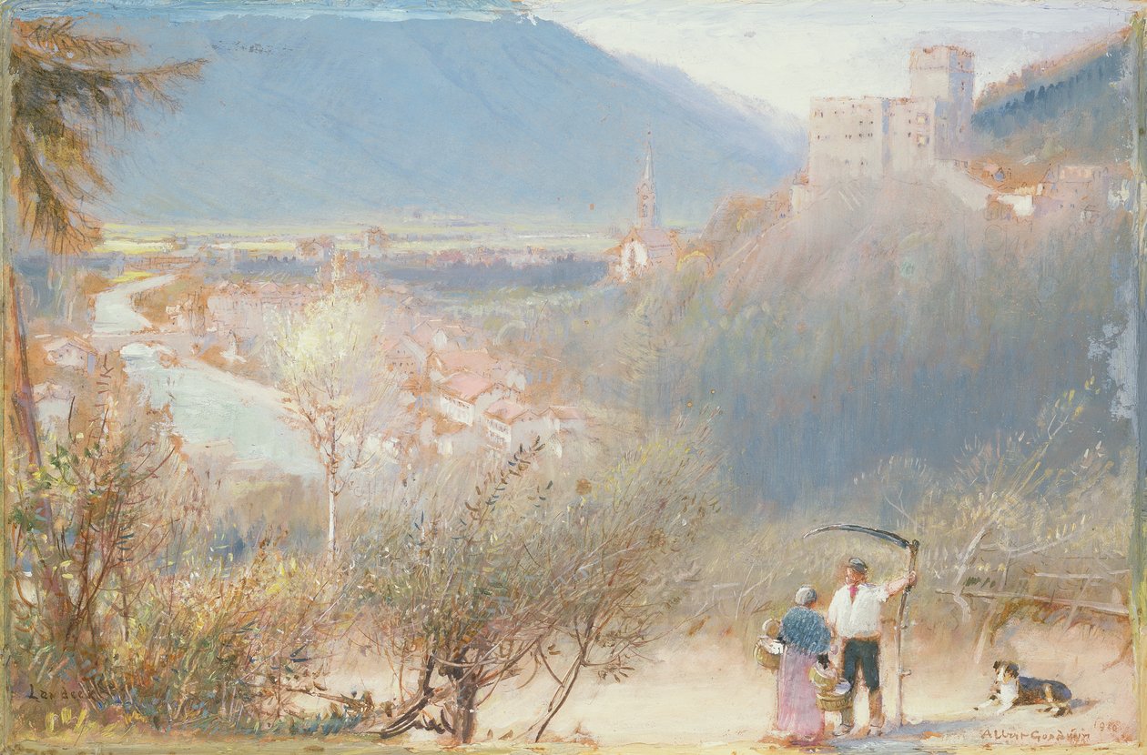 Lardeck, 1910 alkotó: Albert Goodwin