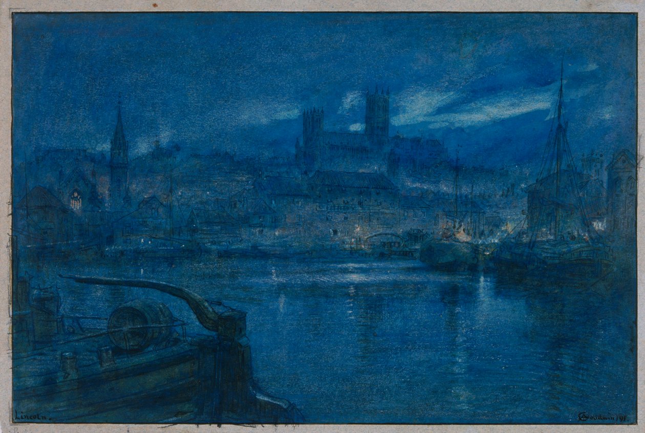 "Lincoln", 1891 alkotó: Albert Goodwin
