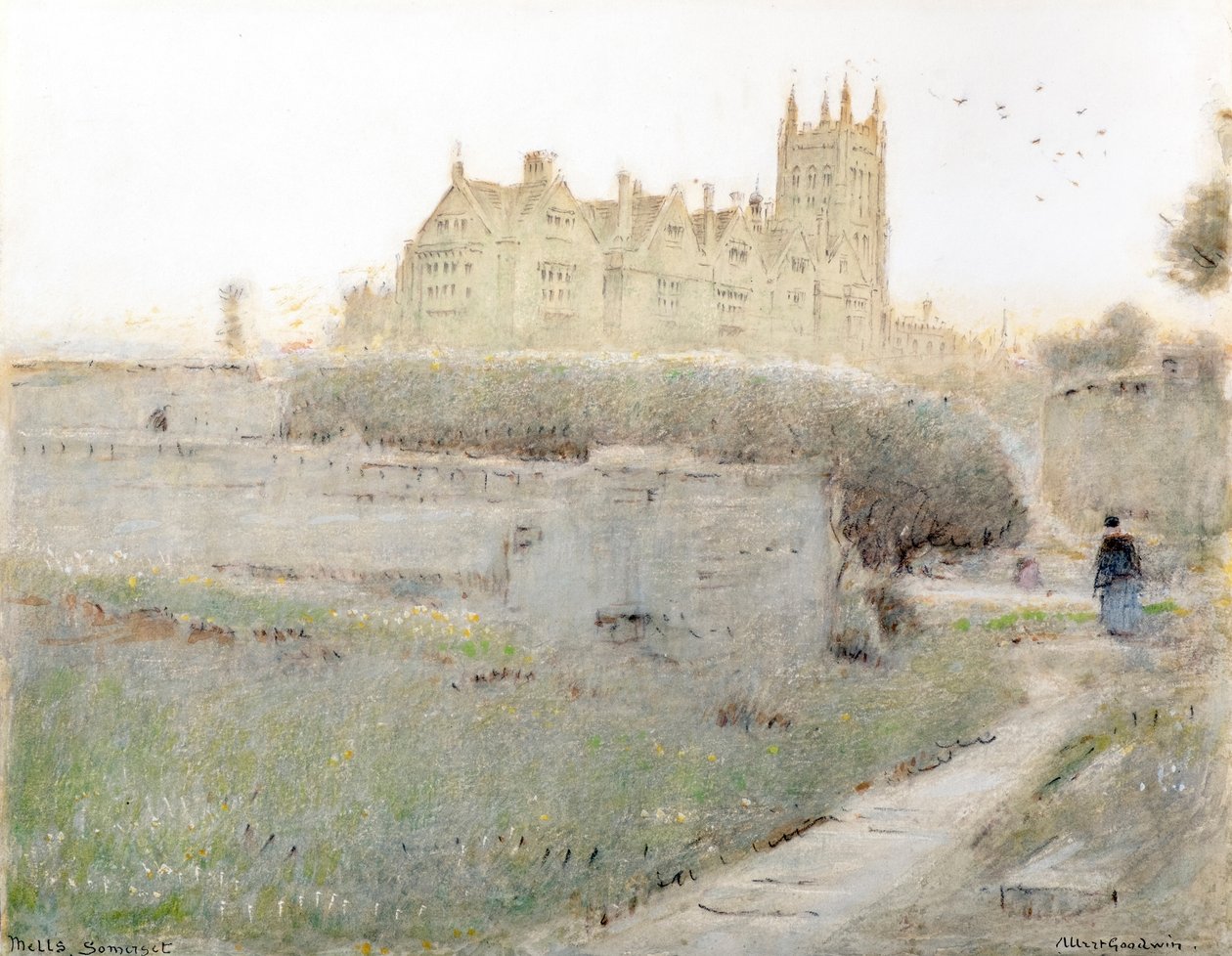 Mells, Somerset alkotó: Albert Goodwin