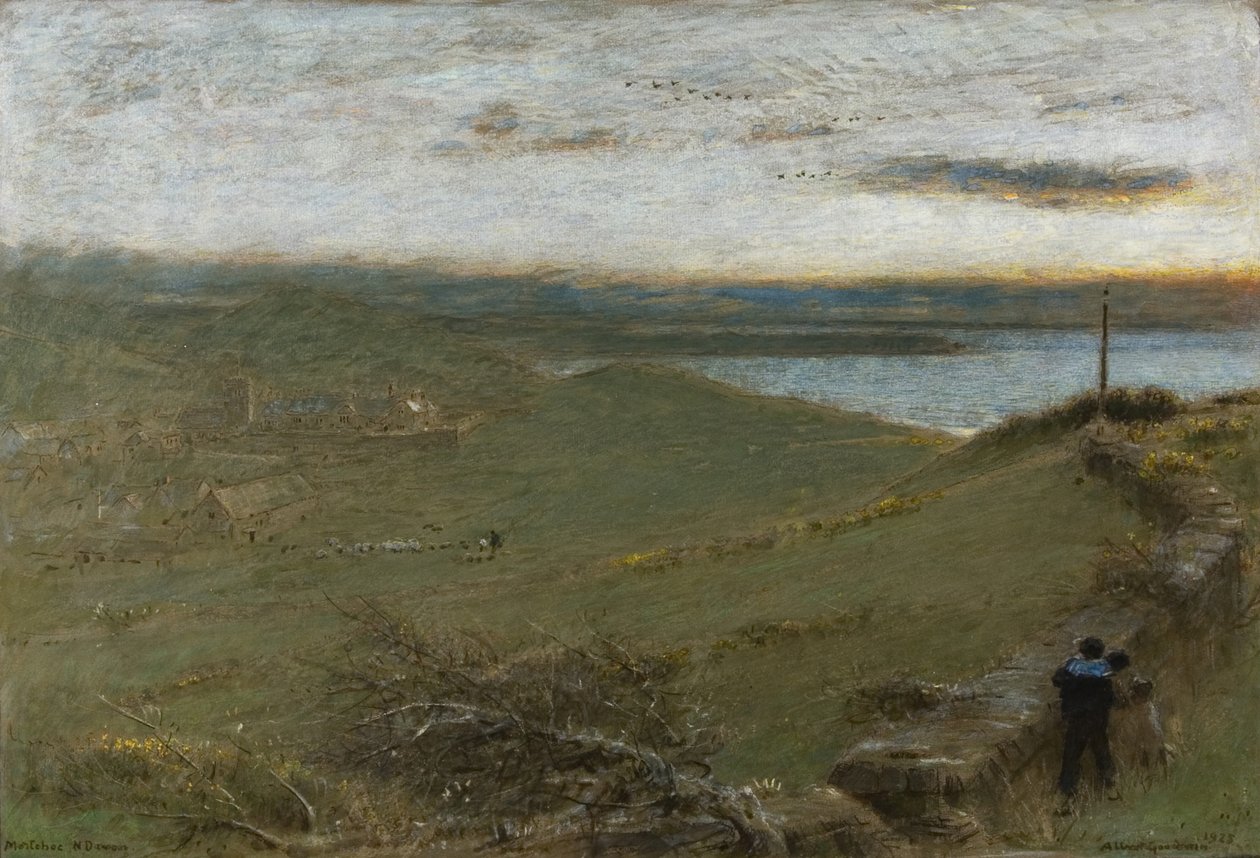 Mortehoe, Észak-Devon alkotó: Albert Goodwin
