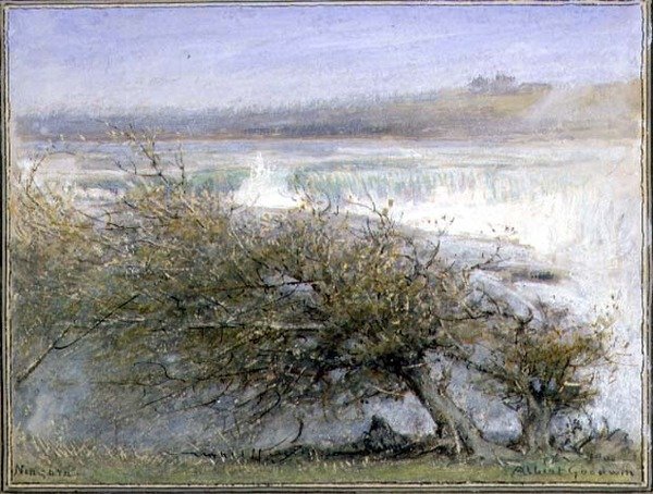 Niagara tavasszal alkotó: Albert Goodwin