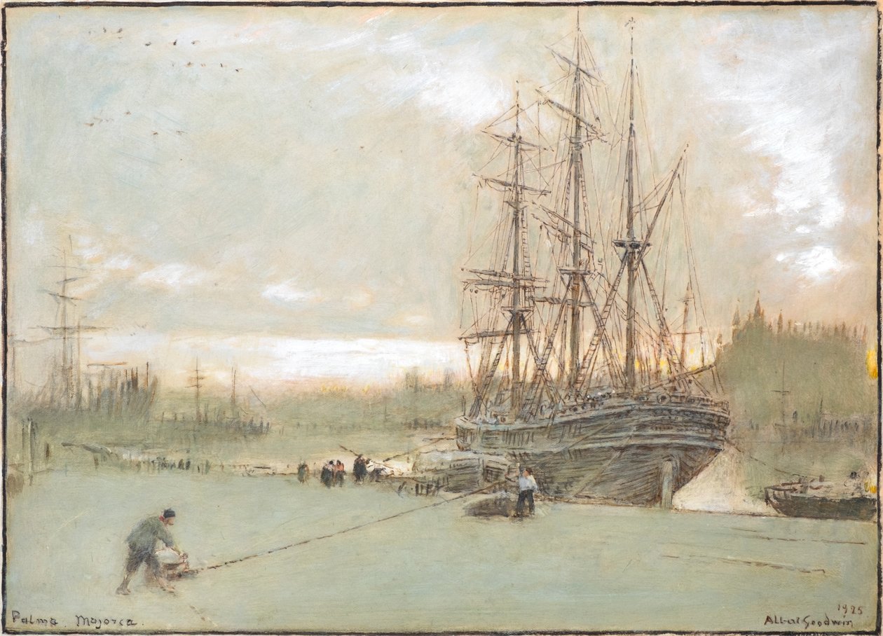 Palma, Mallorca alkotó: Albert Goodwin