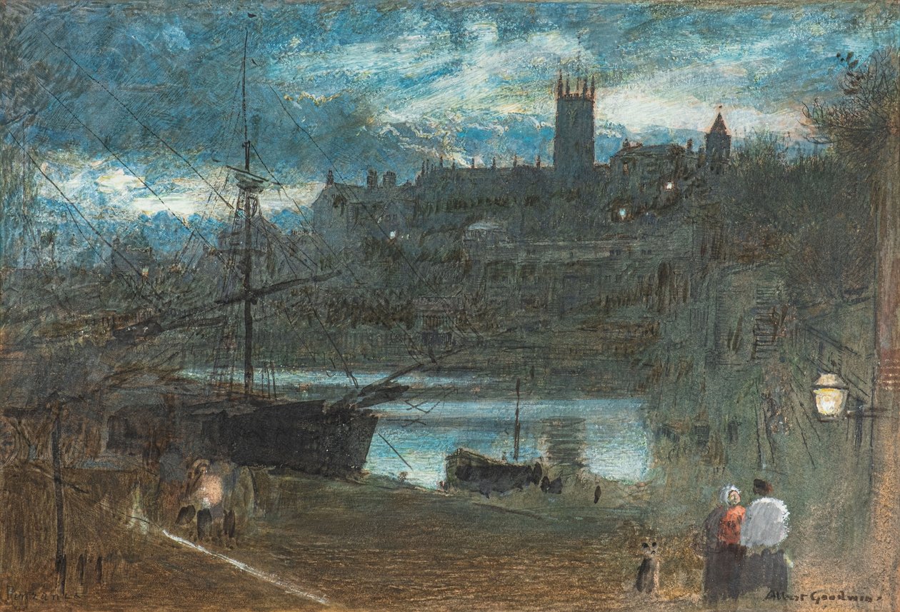 Penzance (akvarell) alkotó: Albert Goodwin