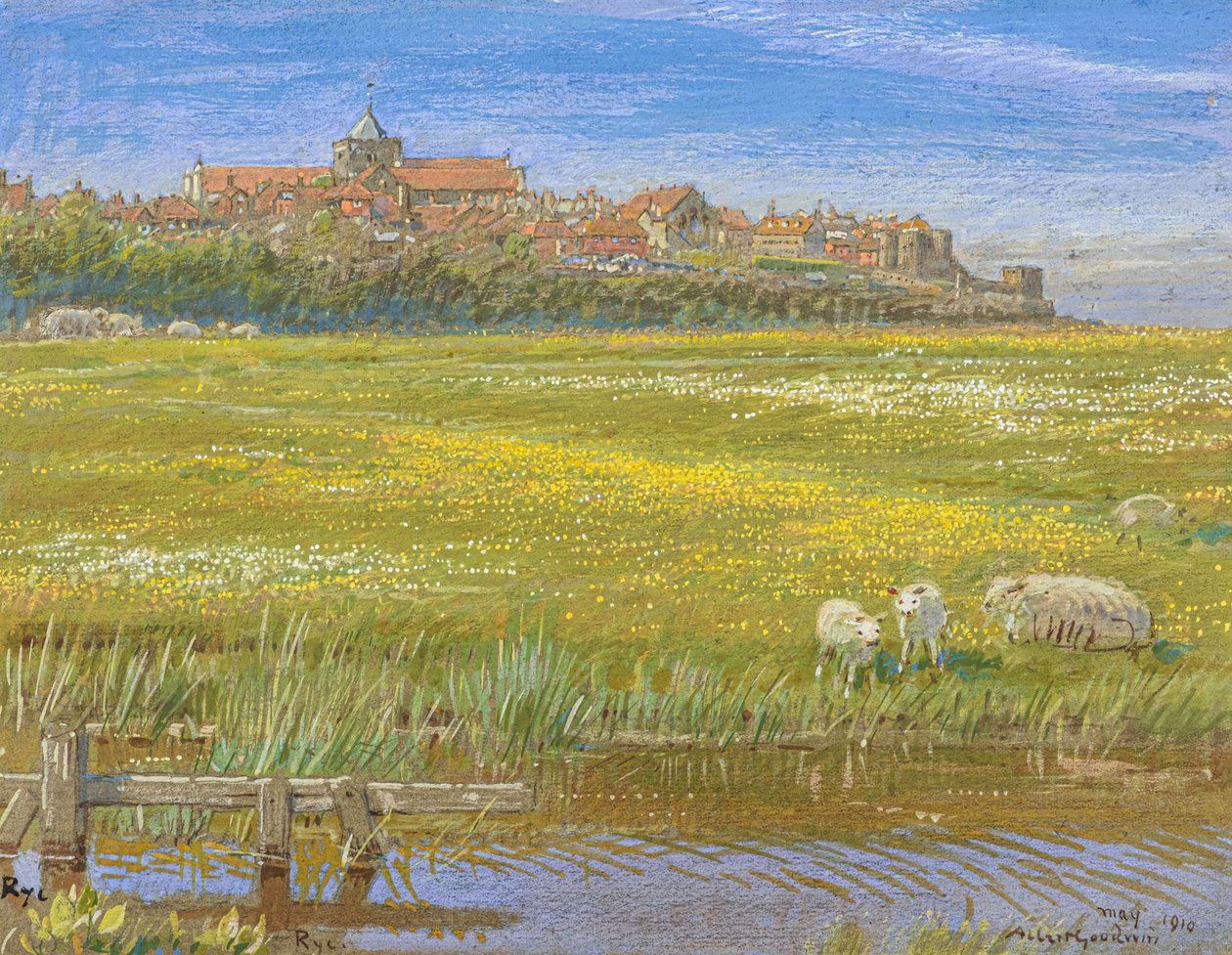 Rozs alkotó: Albert Goodwin