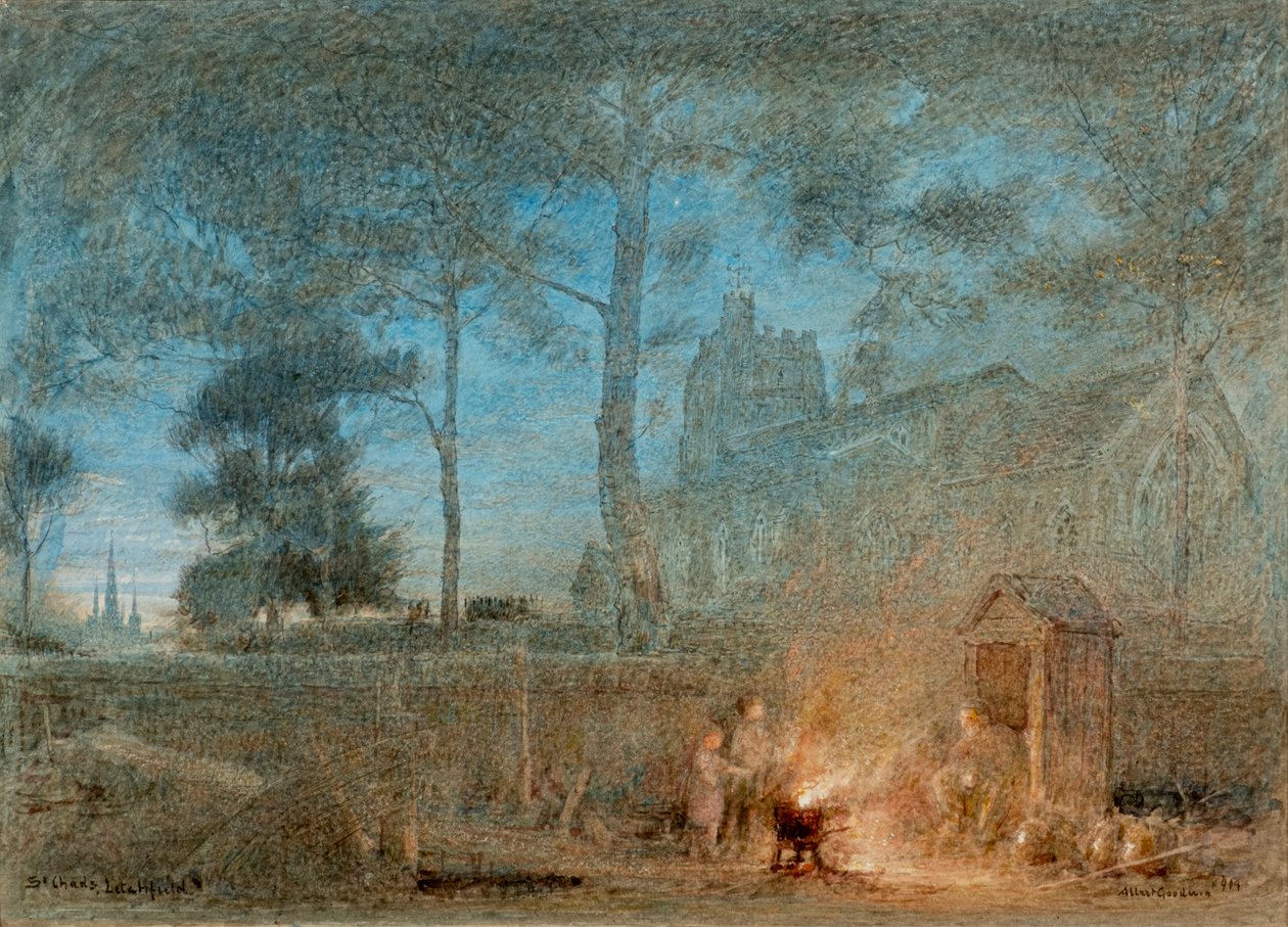 St Chads, Lichfield alkotó: Albert Goodwin