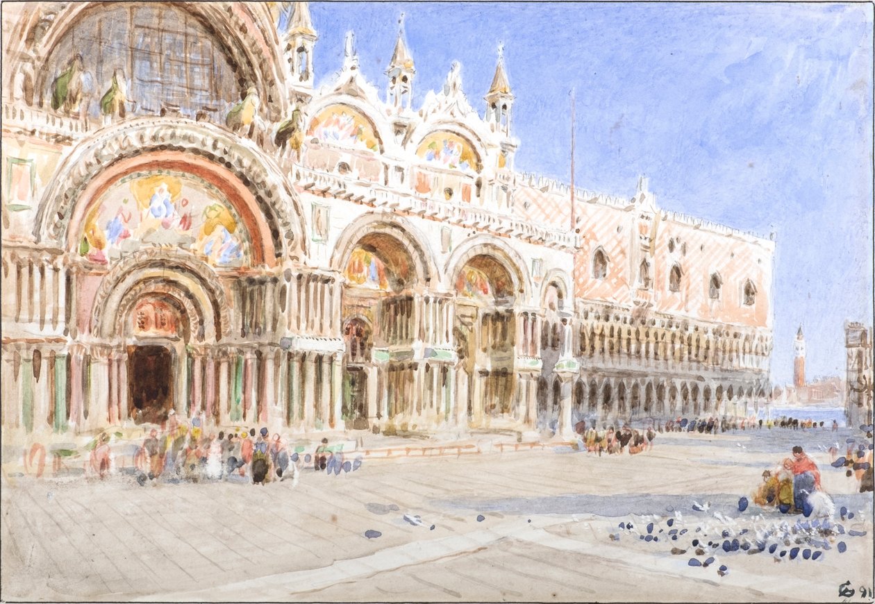 Szent Márk, Velence alkotó: Albert Goodwin