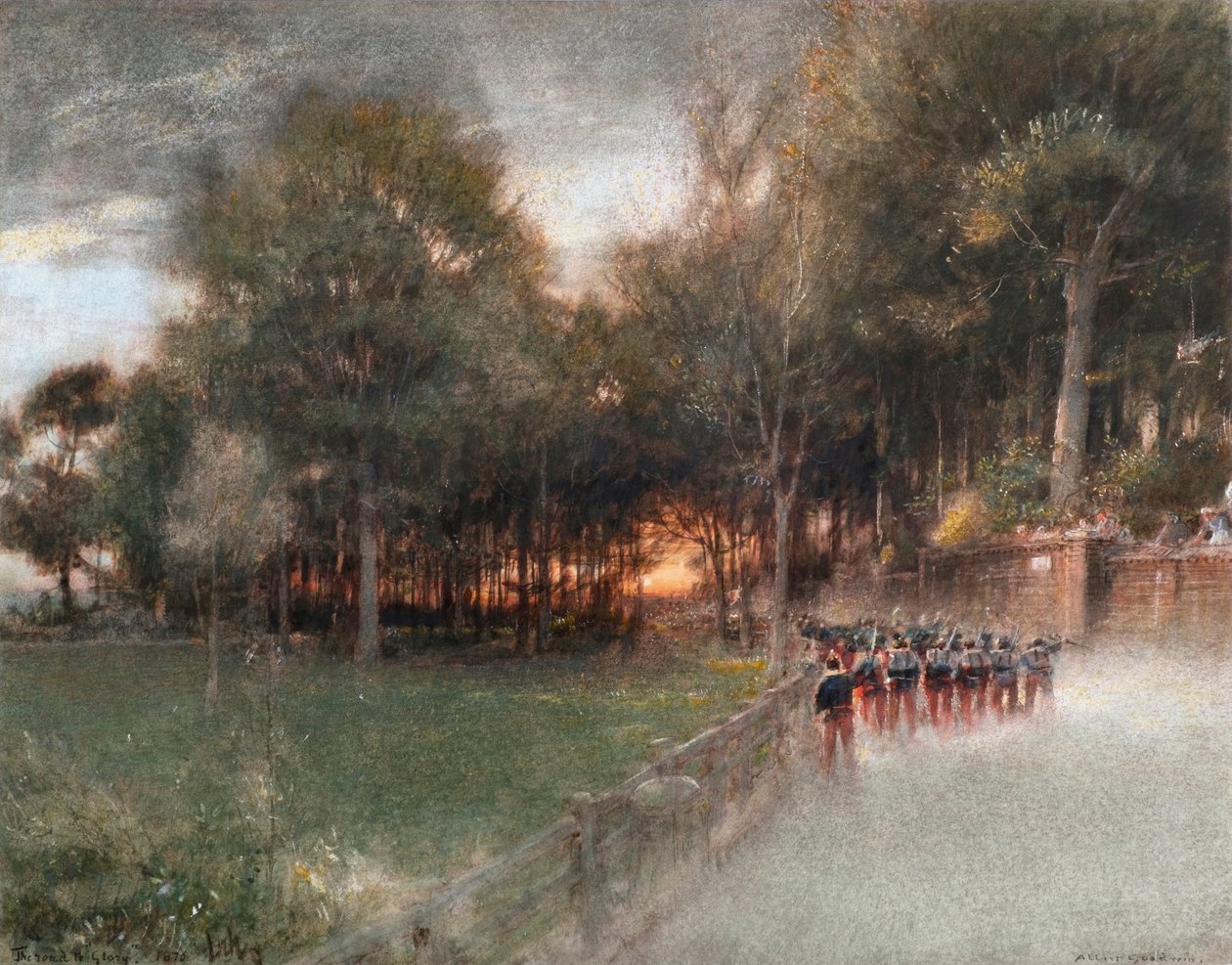 Az út a "dicsőséghez" alkotó: Albert Goodwin