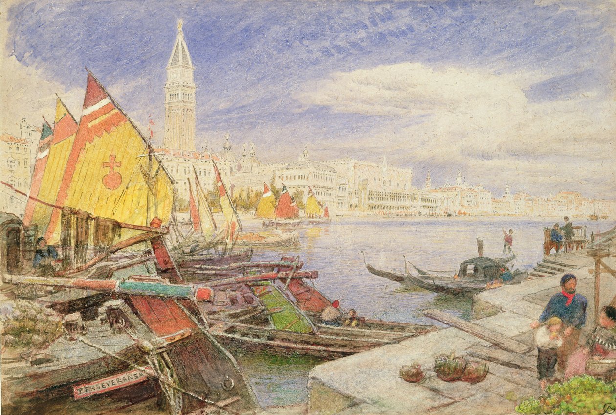Velence, 1893 alkotó: Albert Goodwin
