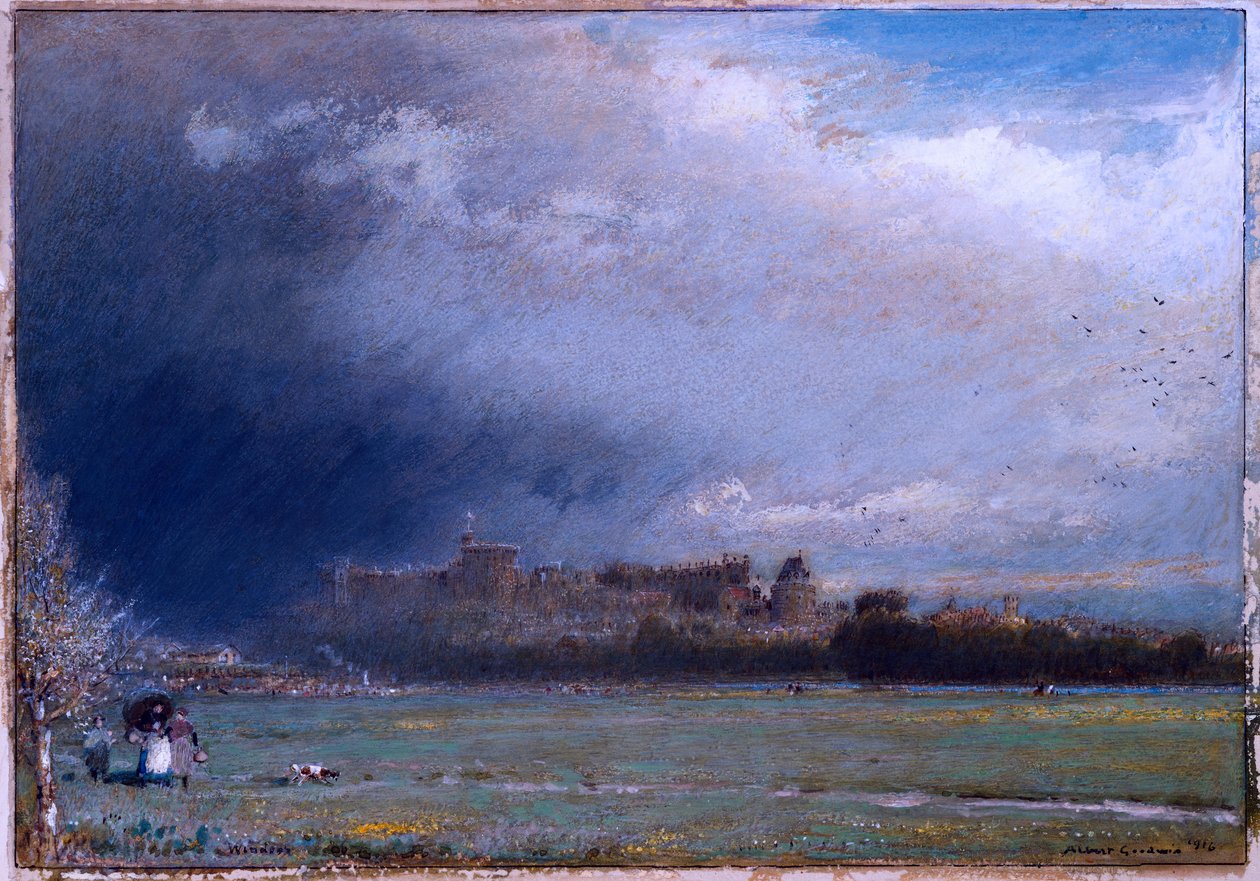 Windsor alkotó: Albert Goodwin