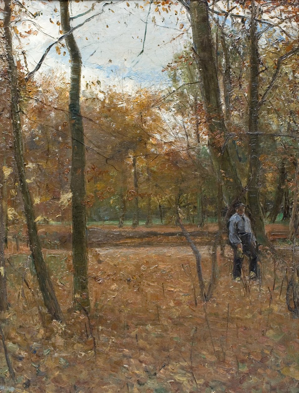 Ősz Søndermarkenben alkotó: Albert Gottschalk