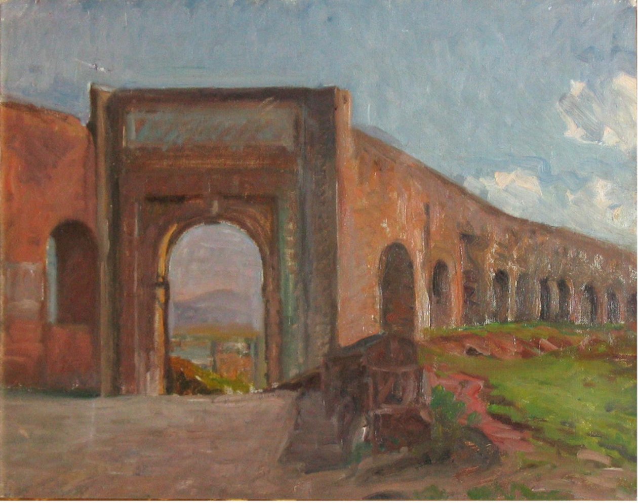 Porta Furba. Róma alkotó: Albert Gottschalk