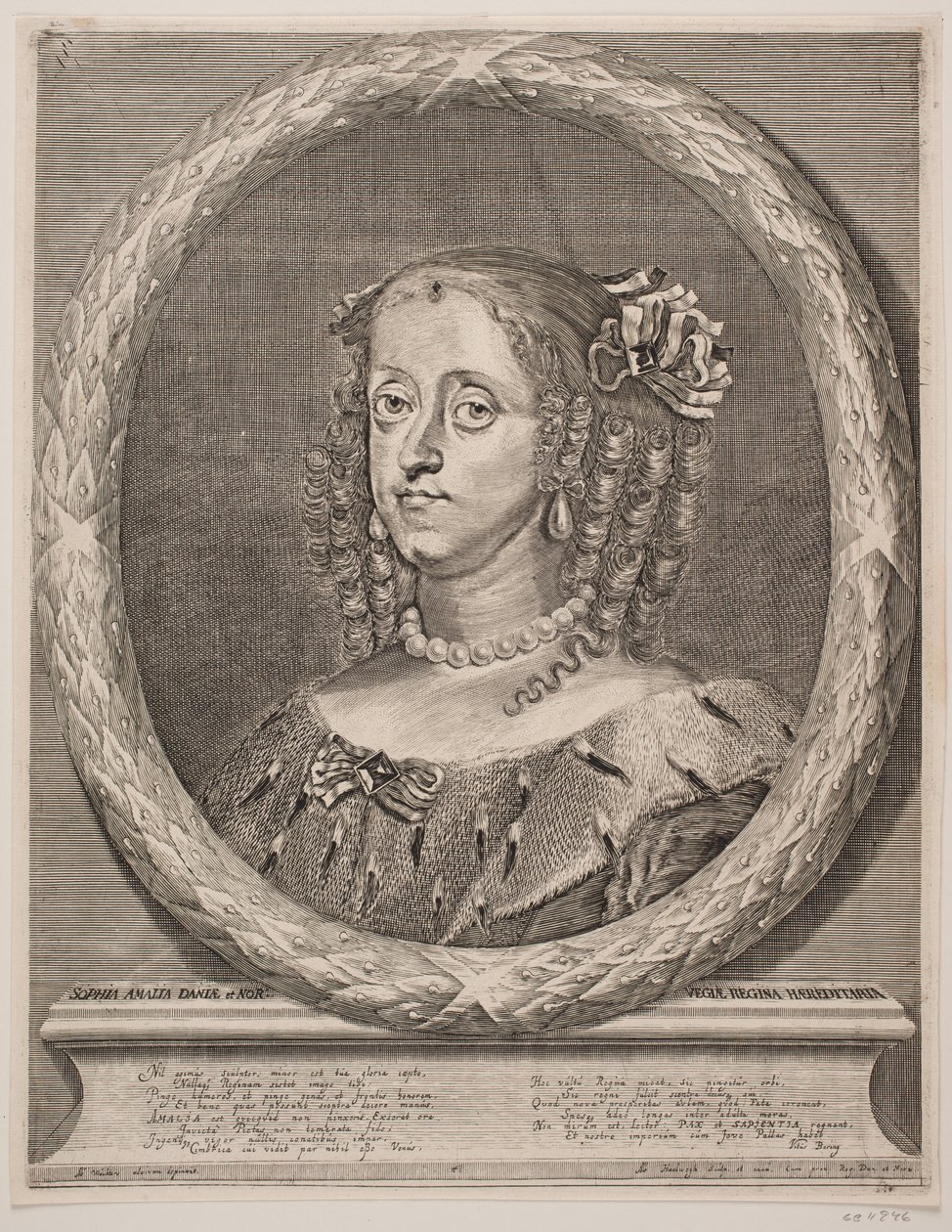 Sophie Amalie királynő alkotó: Albert Haelwegh