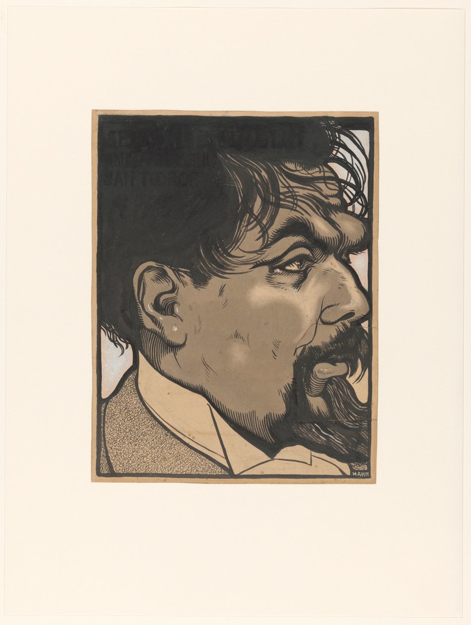 Jan Toorop portréja alkotó: Albert Hahn (I)
