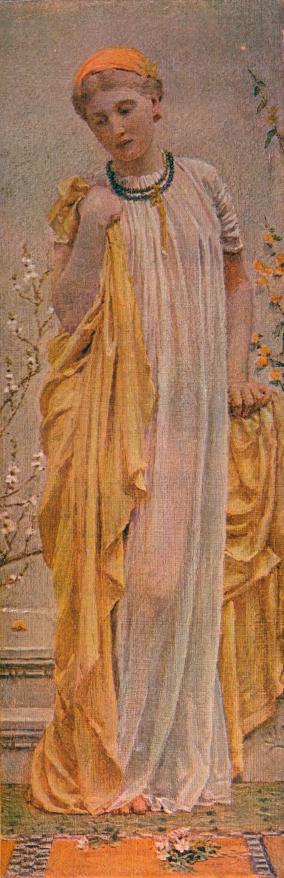 Kökörcsin, 1872 alkotó: Albert Joseph Moore