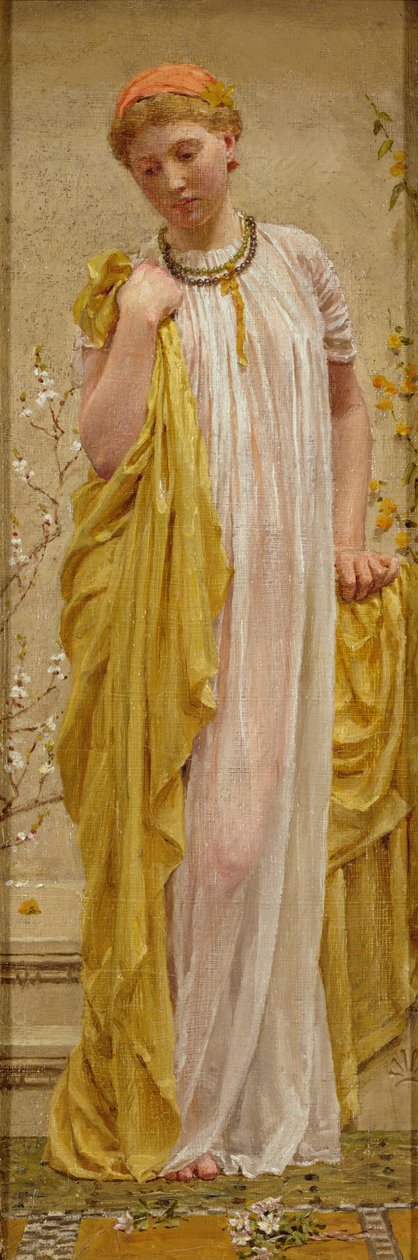 Kökörcsin, 1880 körül alkotó: Albert Joseph Moore