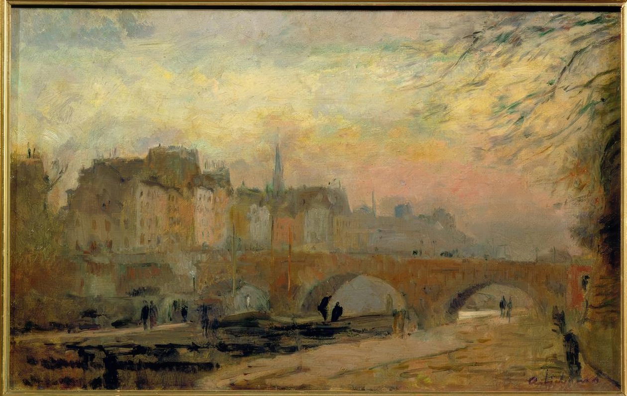 Quai de Paris alkotó: Albert Lebourg