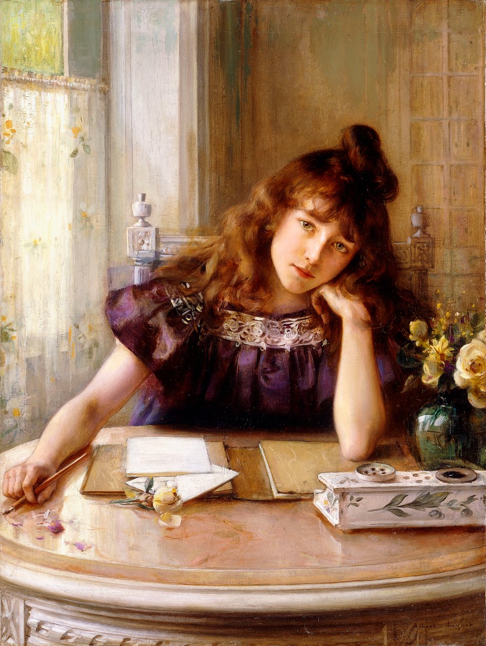 A levél, alkotó: Albert Lynch
