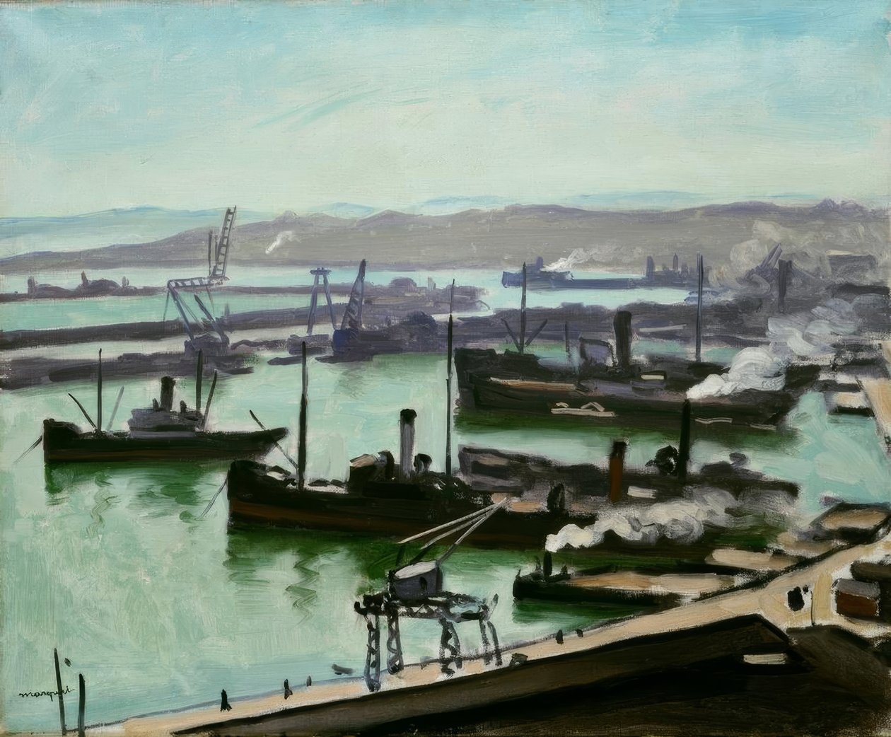 Algír kikötője alkotó: Albert Marquet