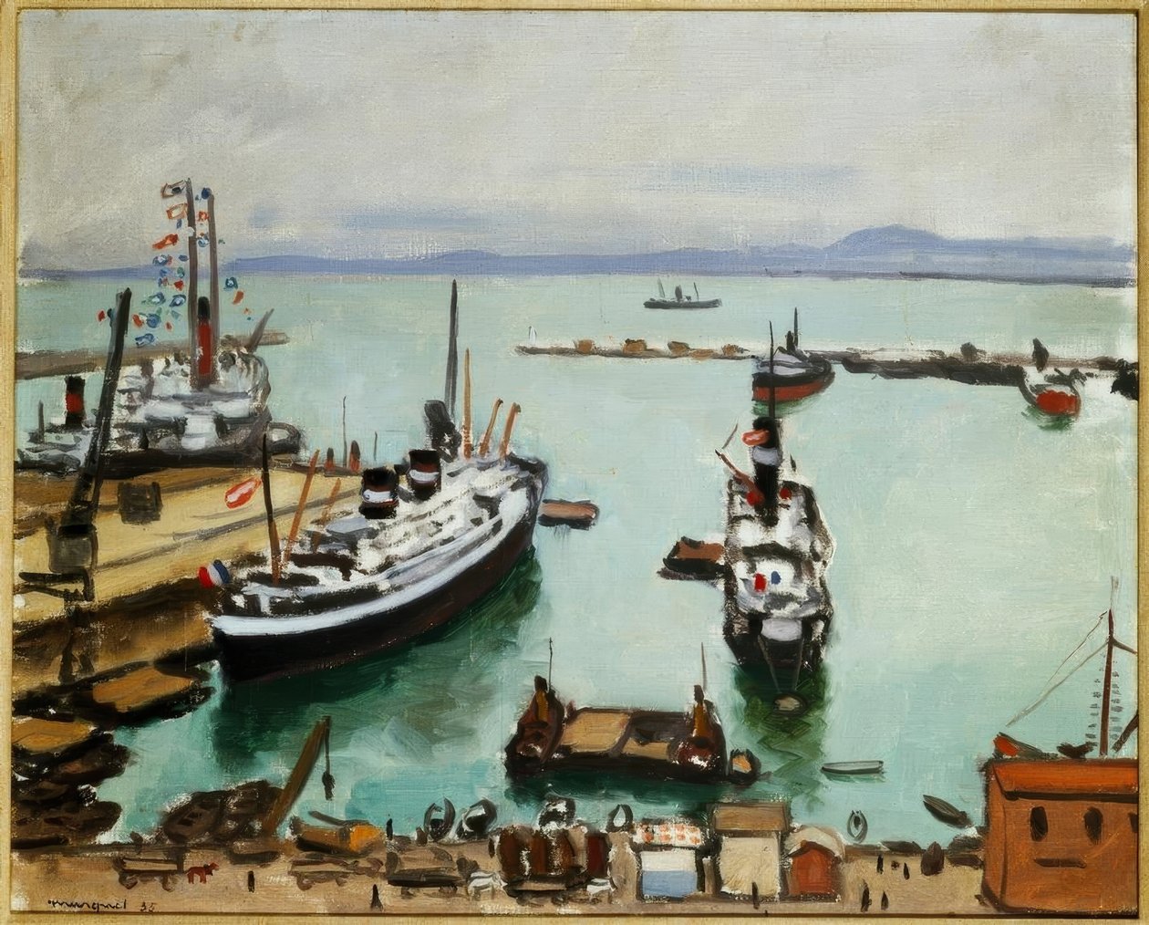 Algír kikötője alkotó: Albert Marquet