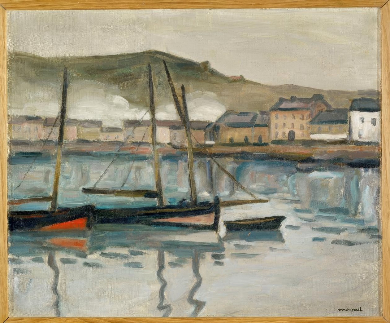 Fécamp kikötője alkotó: Albert Marquet