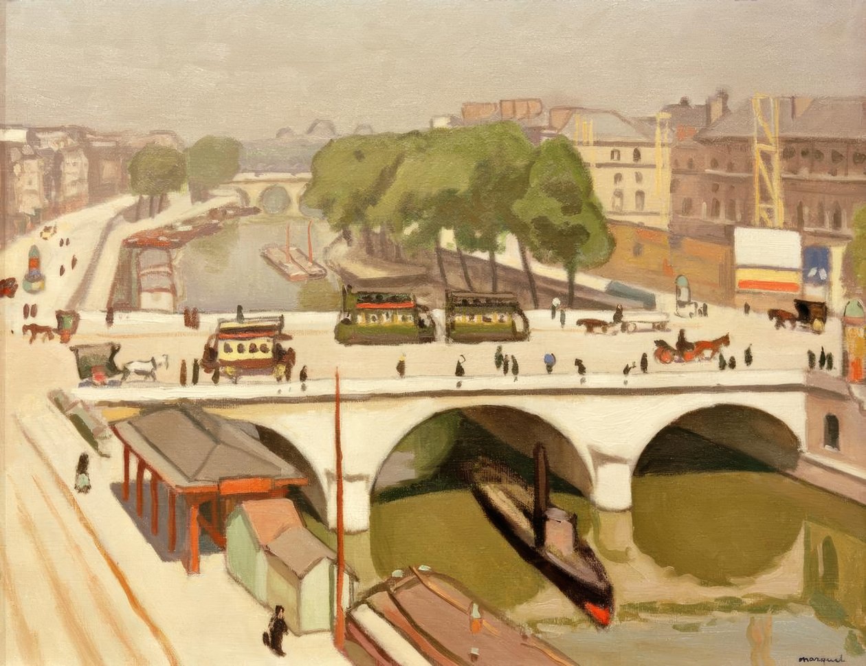 St. Michel híd alkotó: Albert Marquet