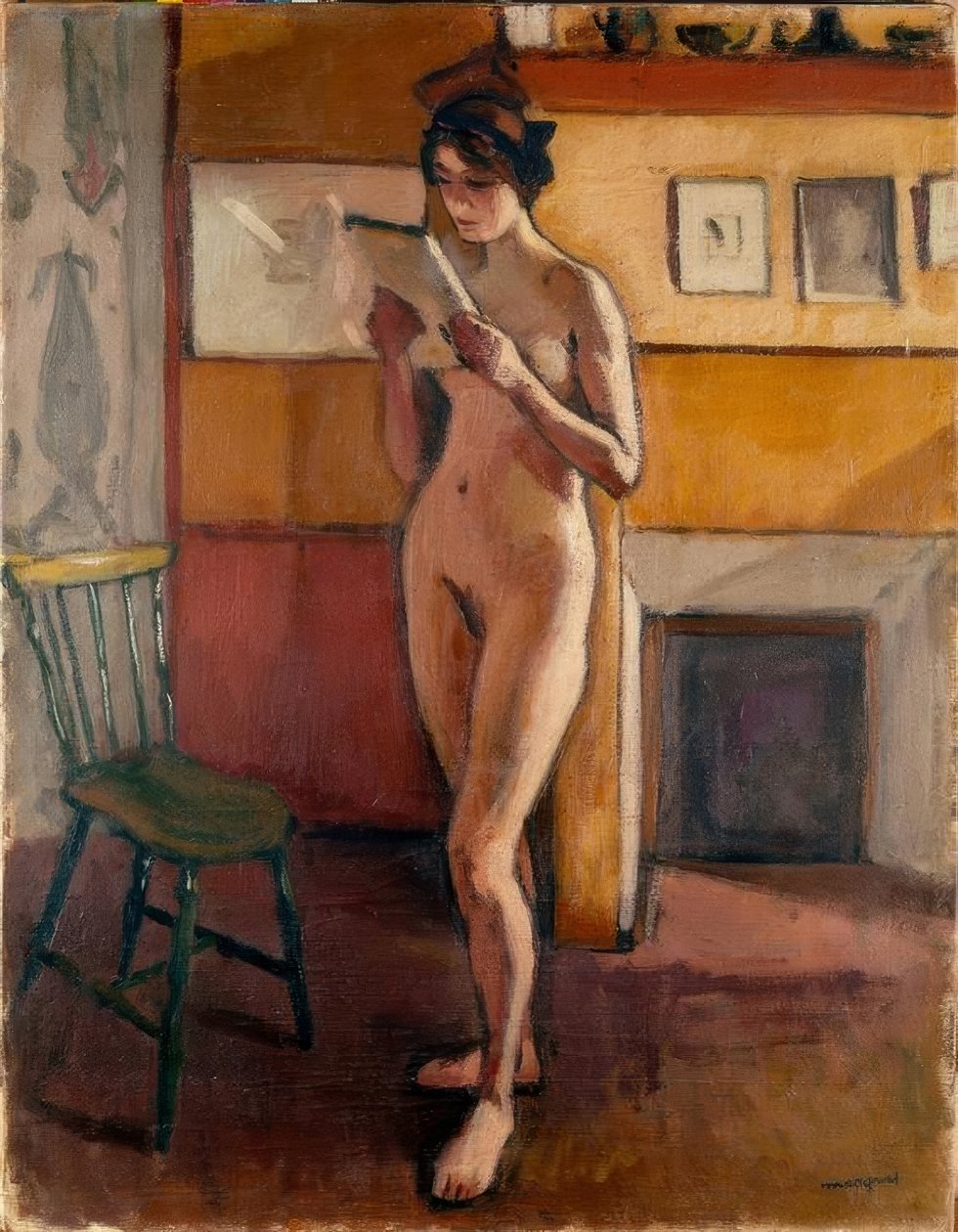 Álló női akt alkotó: Albert Marquet