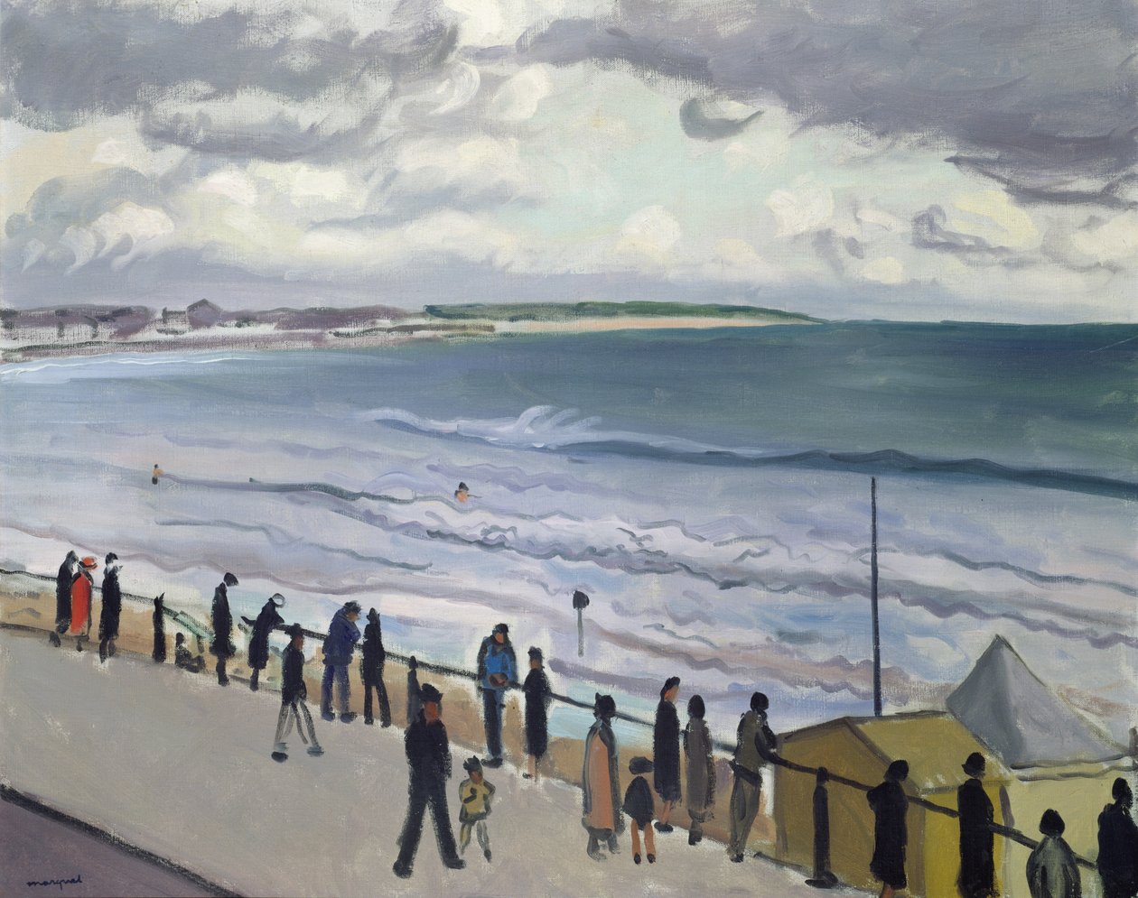 Nyár (olaj, vászon) alkotó: Albert Marquet