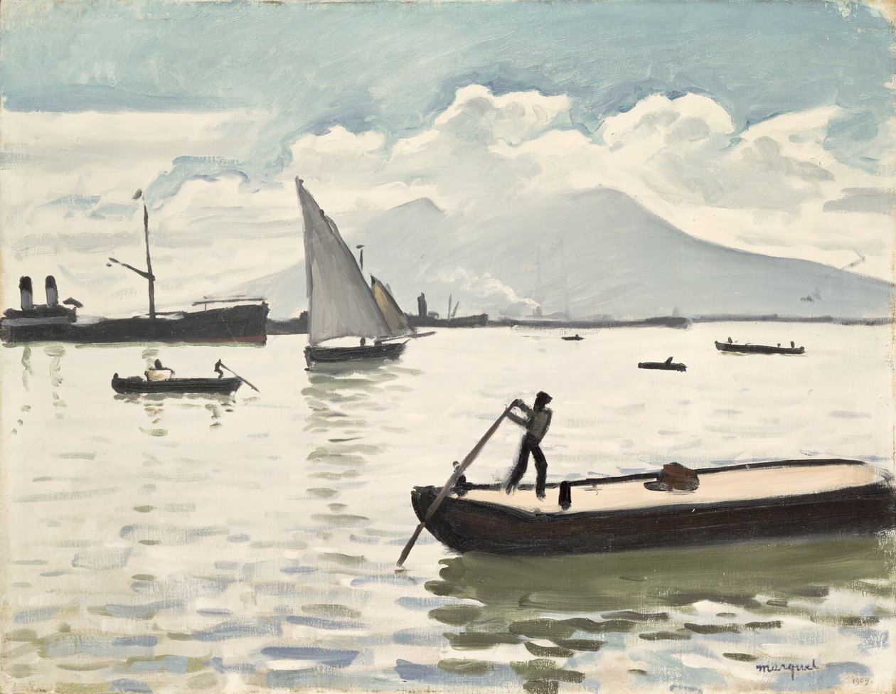 A Nápolyi-öböl alkotó: Albert Marquet