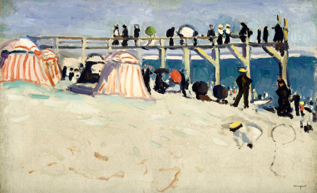 A Sainte-Adresse-i sétány alkotó: Albert Marquet