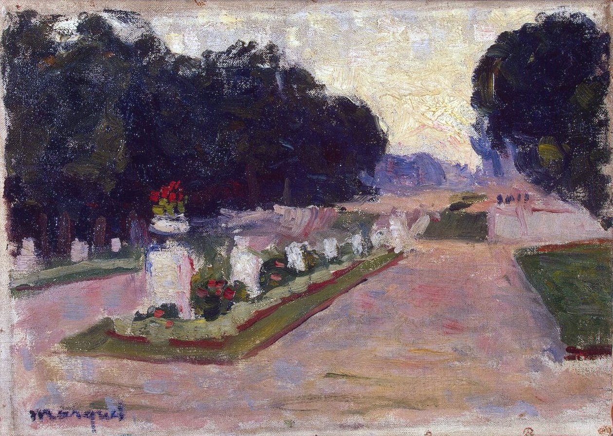 A Luxembourg-kert alkotó: Albert Marquet