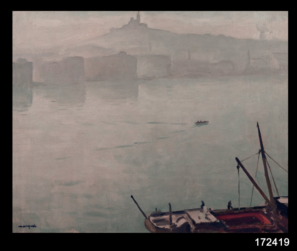 Marseille kikötője alkotó: Albert Marquet
