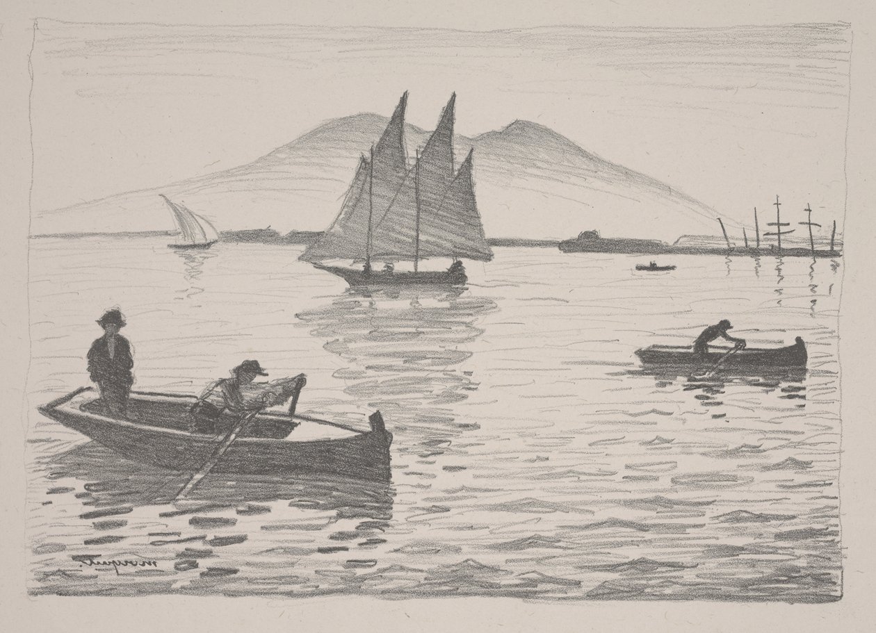 Nápoly kikötője alkotó: Albert Marquet