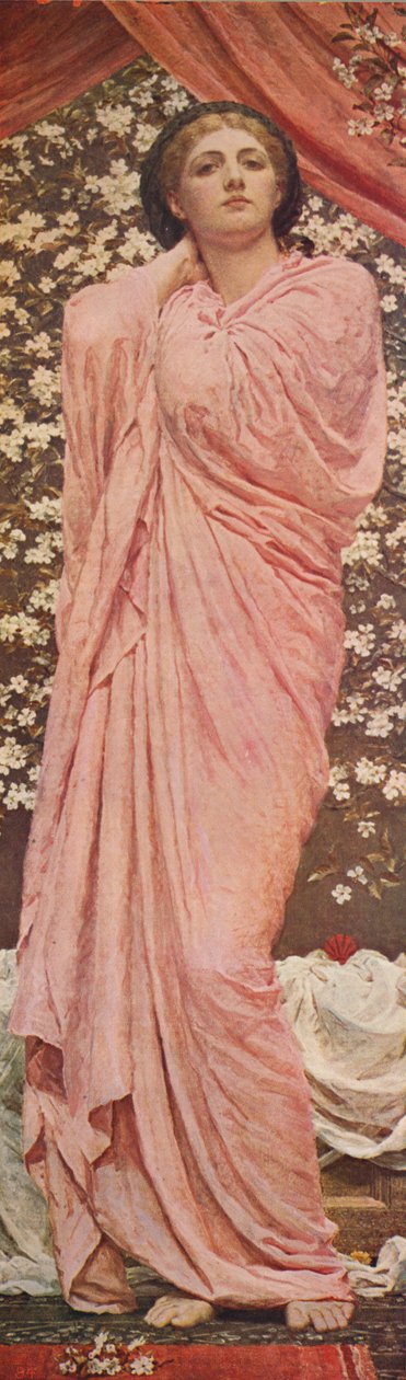 „Virágok”, 1881, c1915 alkotó: Albert Moore