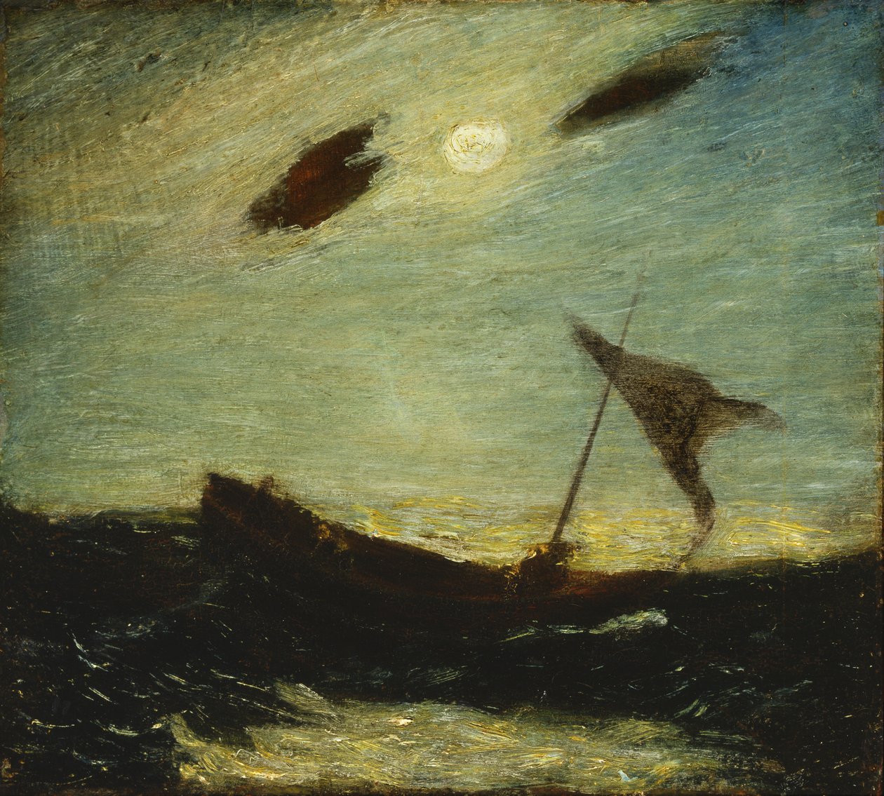 Holdfény, 1887. alkotó: Albert Pinkham Ryder