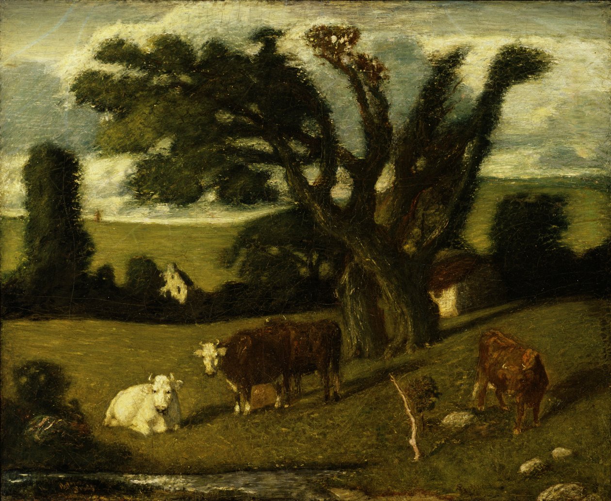 Lelkipásztori tanulmány, 1897. alkotó: Albert Pinkham Ryder