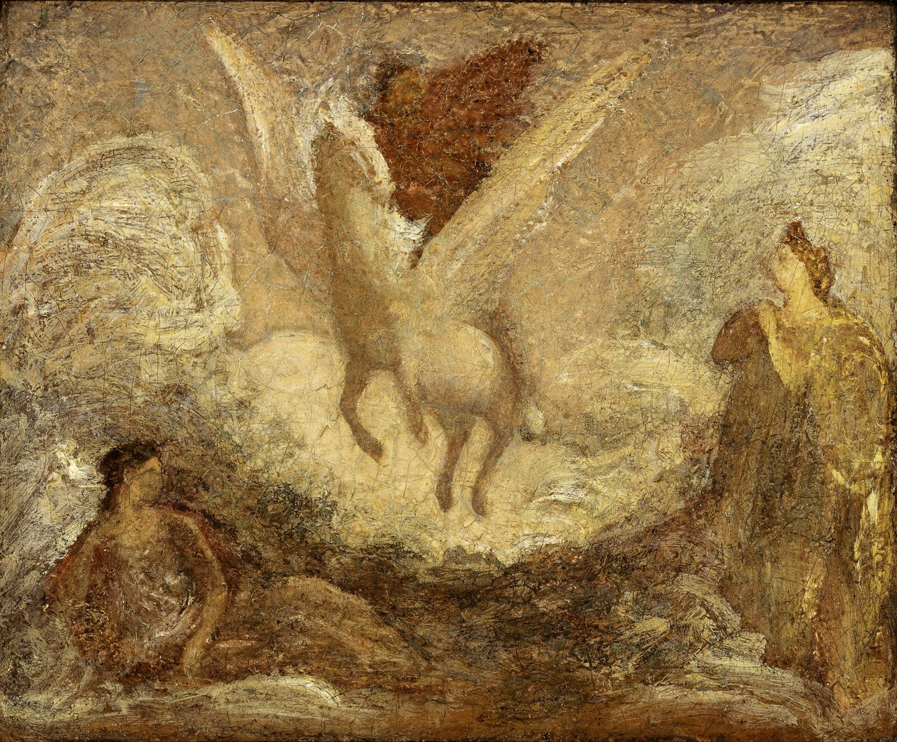 Pegasus indul alkotó: Albert Pinkham Ryder