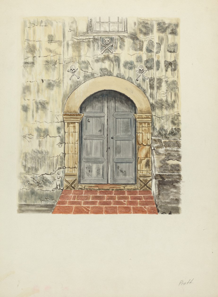 Ajtó és ajtó alkotó: Albert Pratt