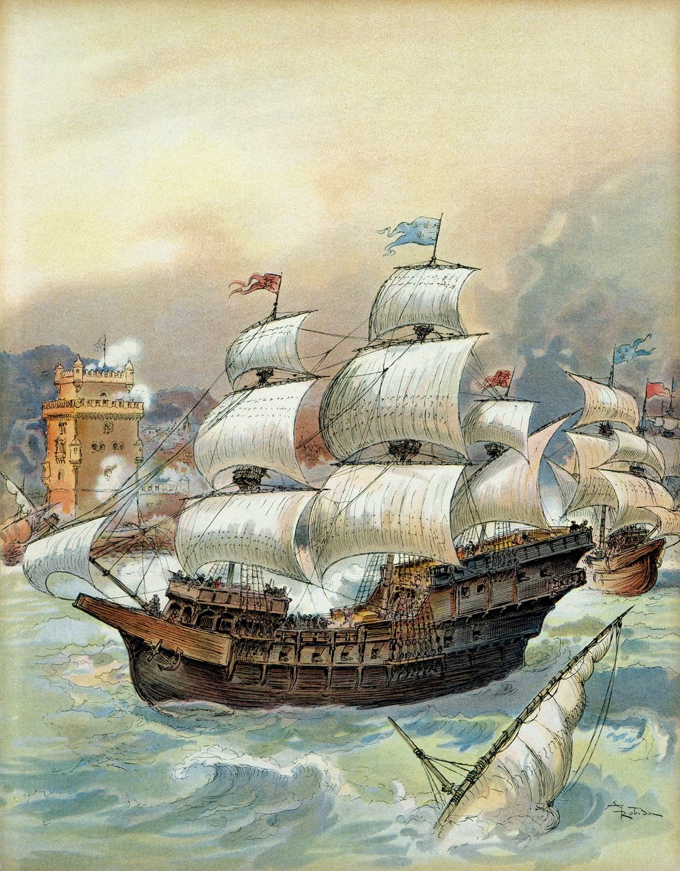 Jean Ango flottája (vagy Angot alkotó: Albert Robida